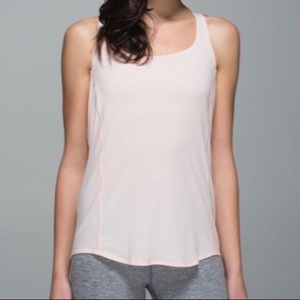 Baby Pink LuluLemon wild tank SIZE 6